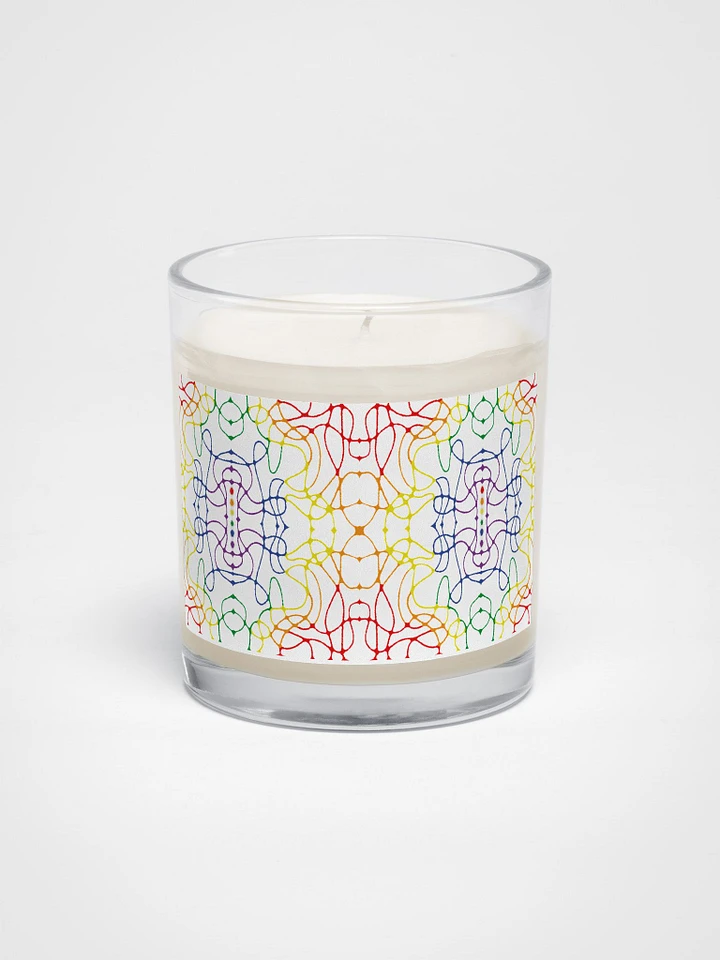 Rainbow Abstract Candle product image (1)