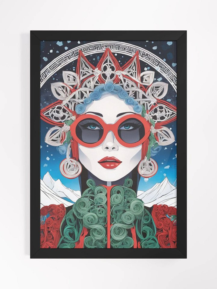 Winter Wiccan 05 - Framed Matte Poster product image (1)