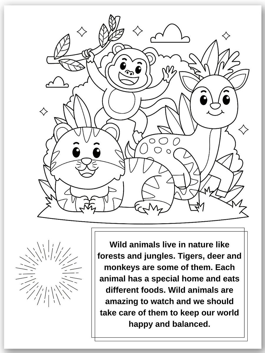 The Book 48 Animals Coloring Adventure: Fun and Facts for Kids product image (4)