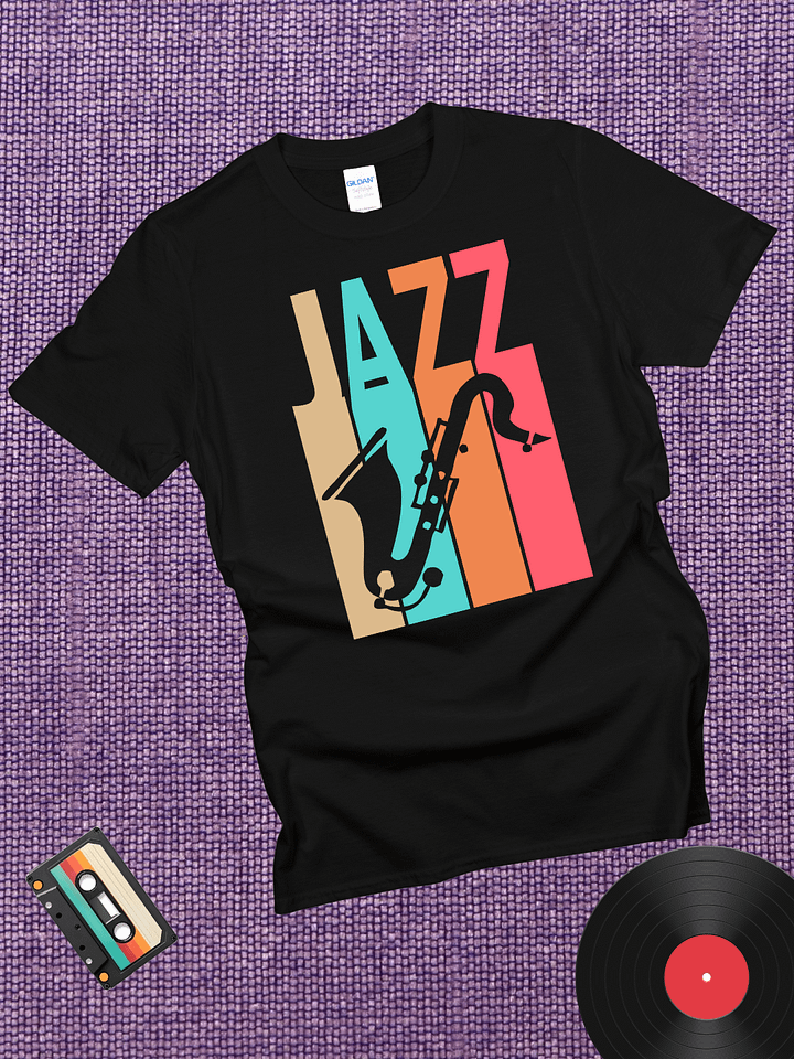 Vintage Saxophone Player T-Shirt product image (1)