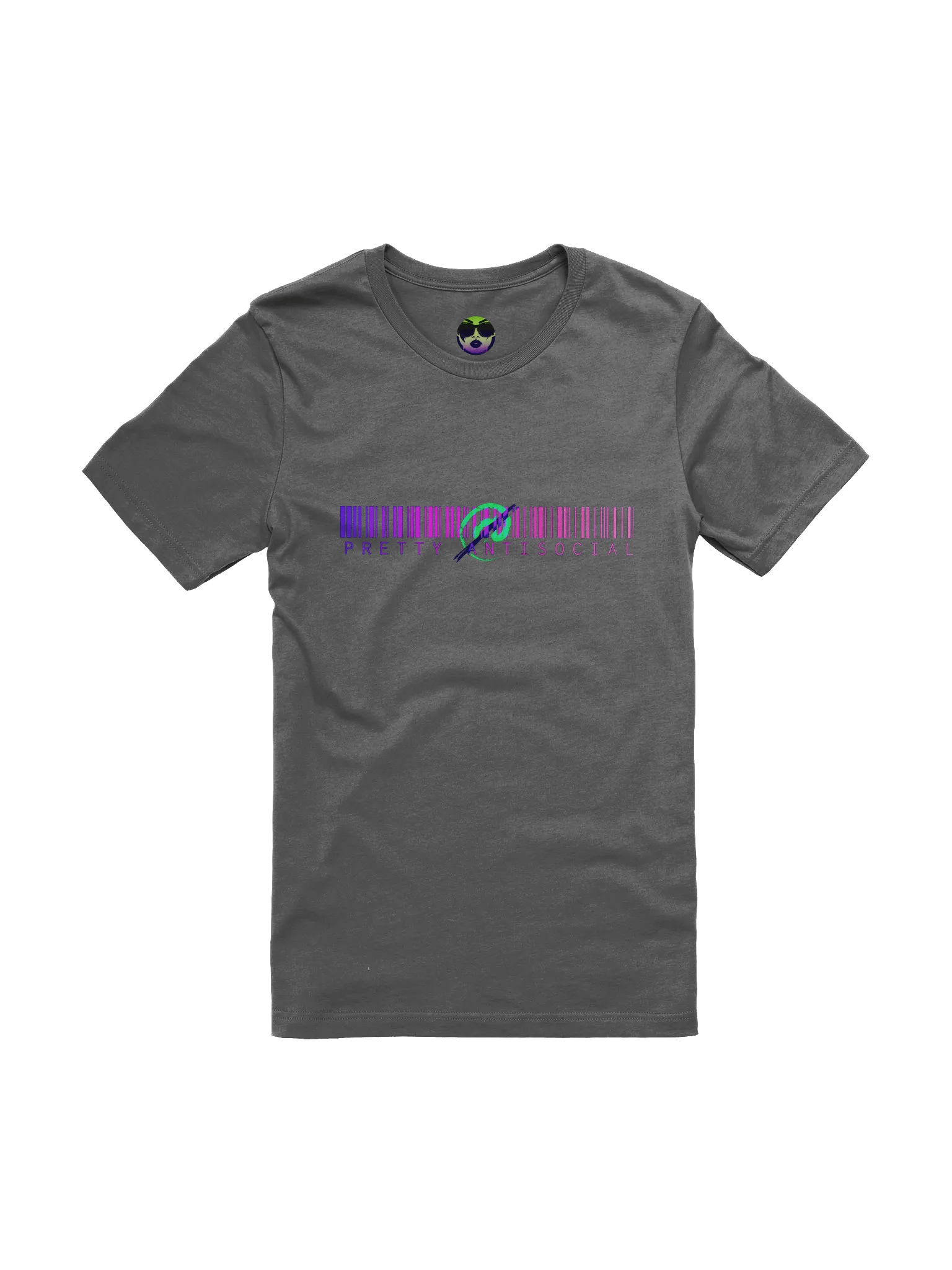 Pretty AntiSocial UniSex Barcode T-Shirt product image (1)