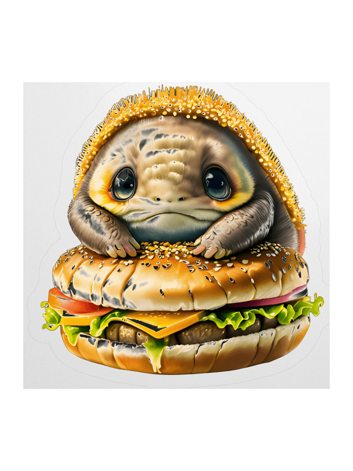 Water Bear Deluxe Burger Sticker product image (3)