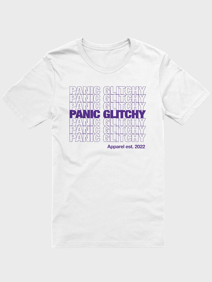My sister made me do this Panic Glitchy Grocery Tee product image (1)