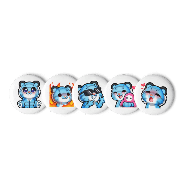 Thierry Pin Buttons (Set of 5) product image (1)