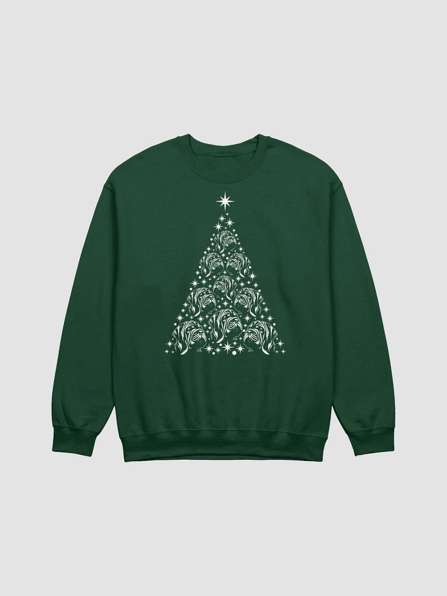 Shar Pei Christmas Tree Sweatshirt Design for Shar Pei Paw-rents product image (13)