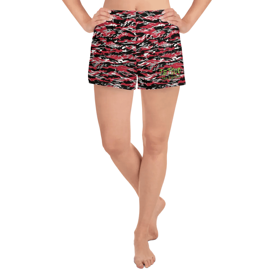 Blood Camo Gym Shorts product image (11)