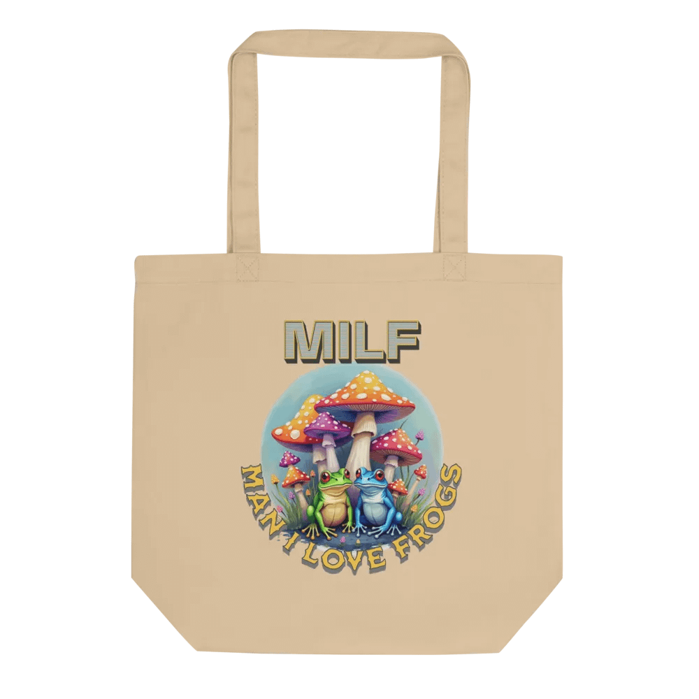 MILF Man I Love Frogs Eco-Friendly Tote Bag product image (1)