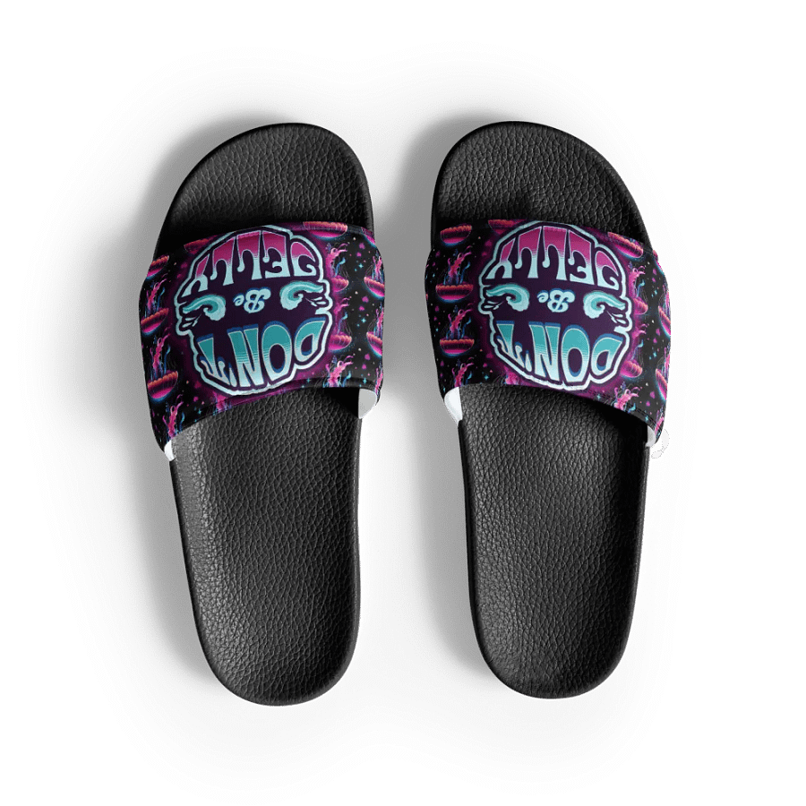 Funny Jellyfish All Over Print Slides product image (5)