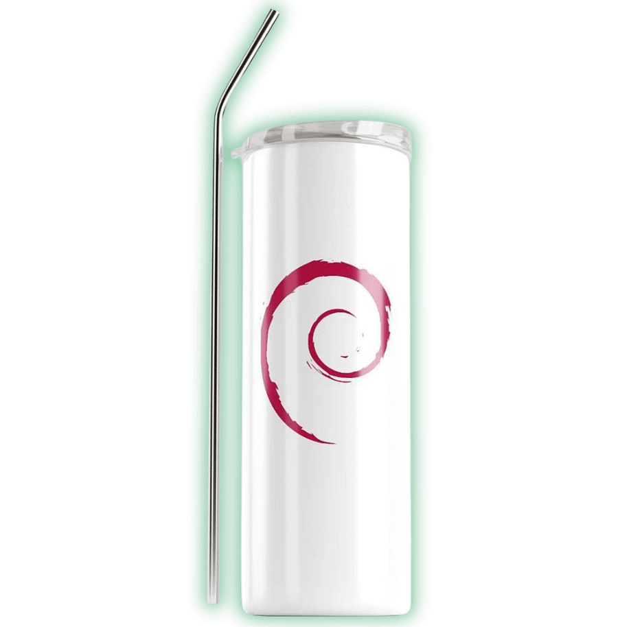 Stainless Steel Tumbler with Debian Logo product image (1)
