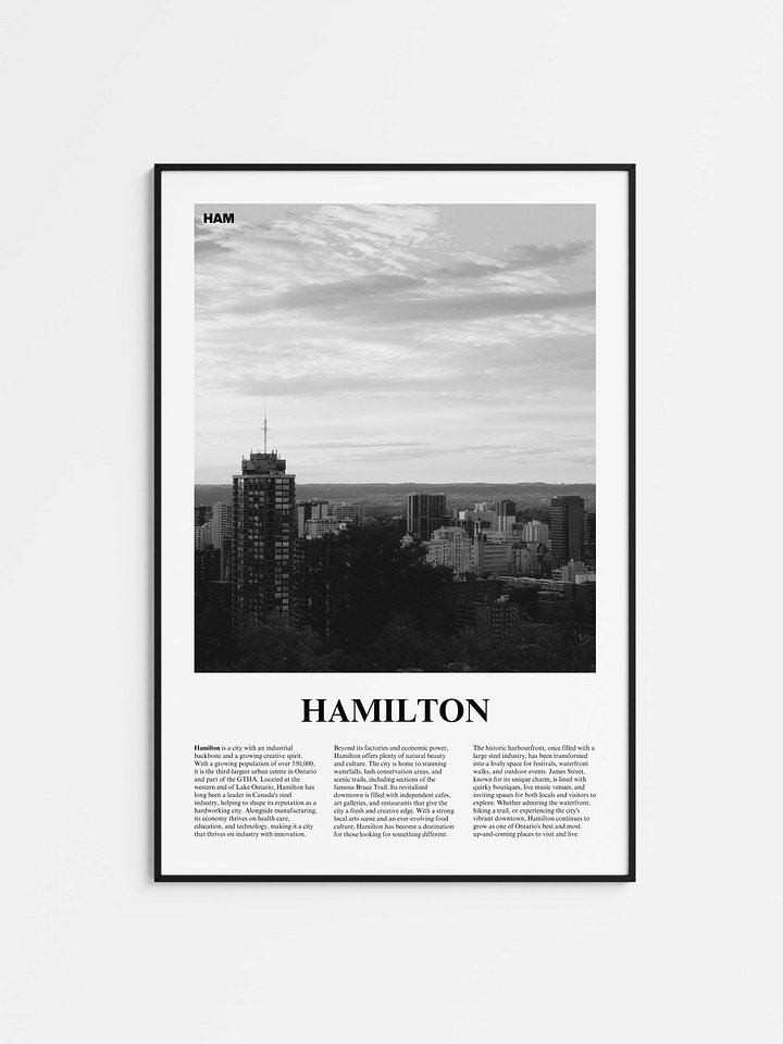 Hamilton 01 Newspaper Poster product image (1)