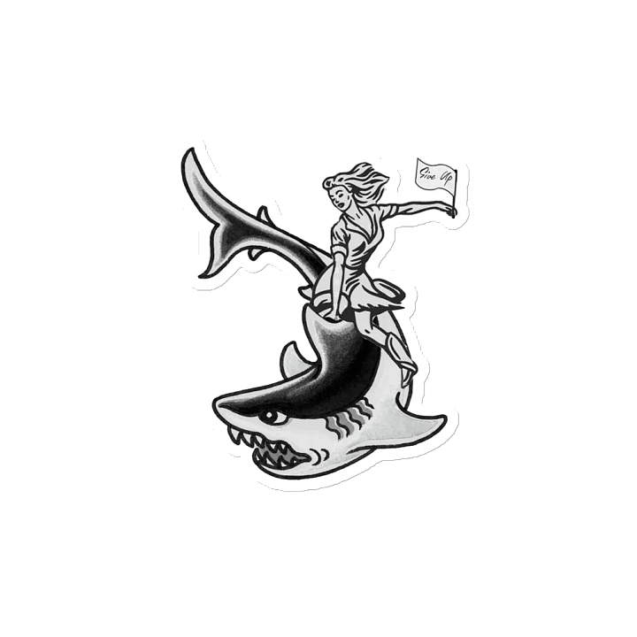 Shark Rider Magnet product image (2)