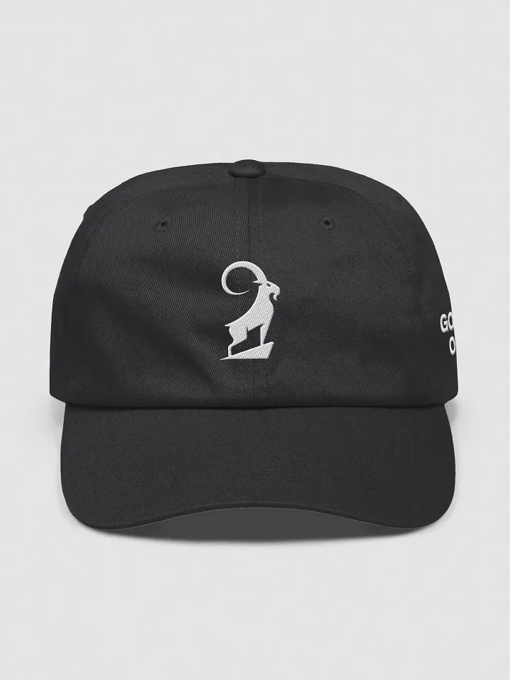 Goated Ones Logomark Dad Hat - White product image (1)