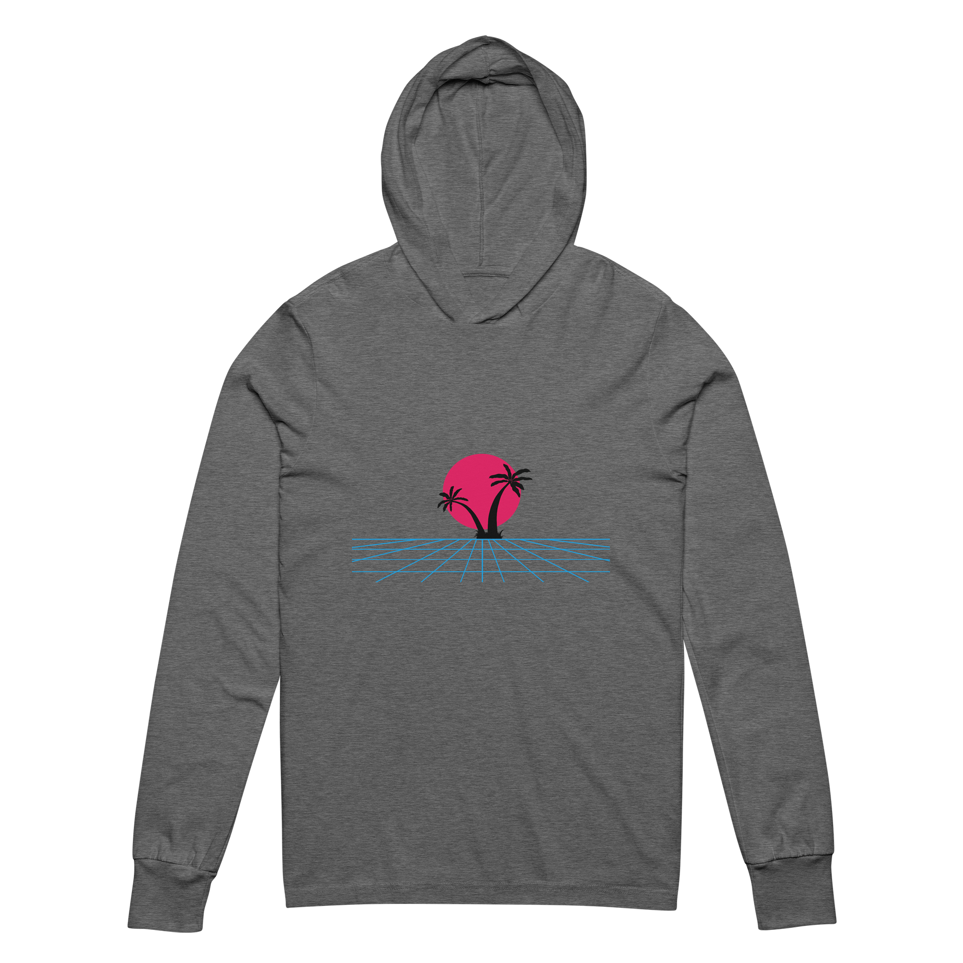 Retro Synthwave Sunset Hoodie product image (2)