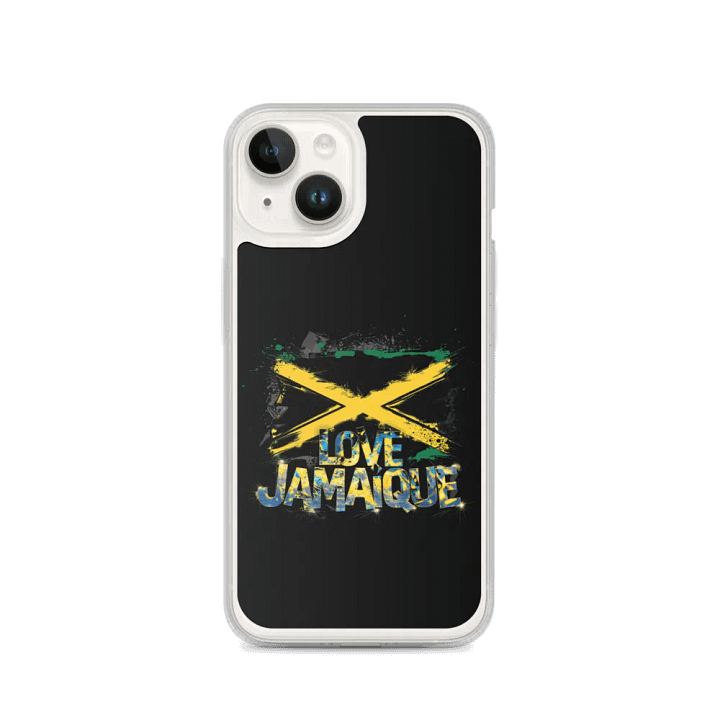 Jamaican Love Splash iPhone® Clear Case product image (4)