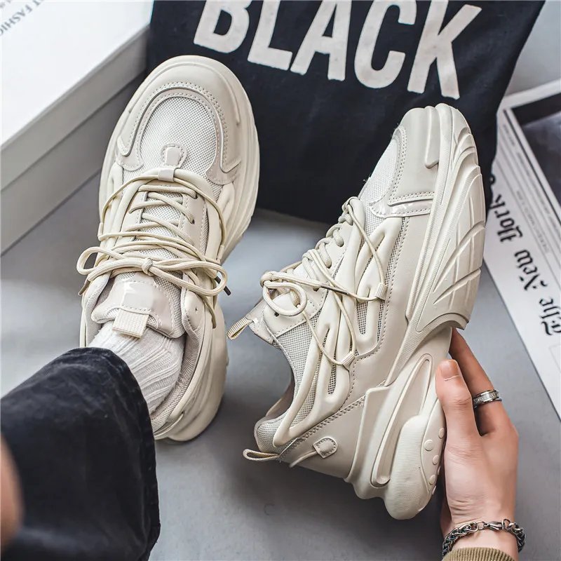 Men's Fashion Breathable Mesh Surface Sneaker product image (3)
