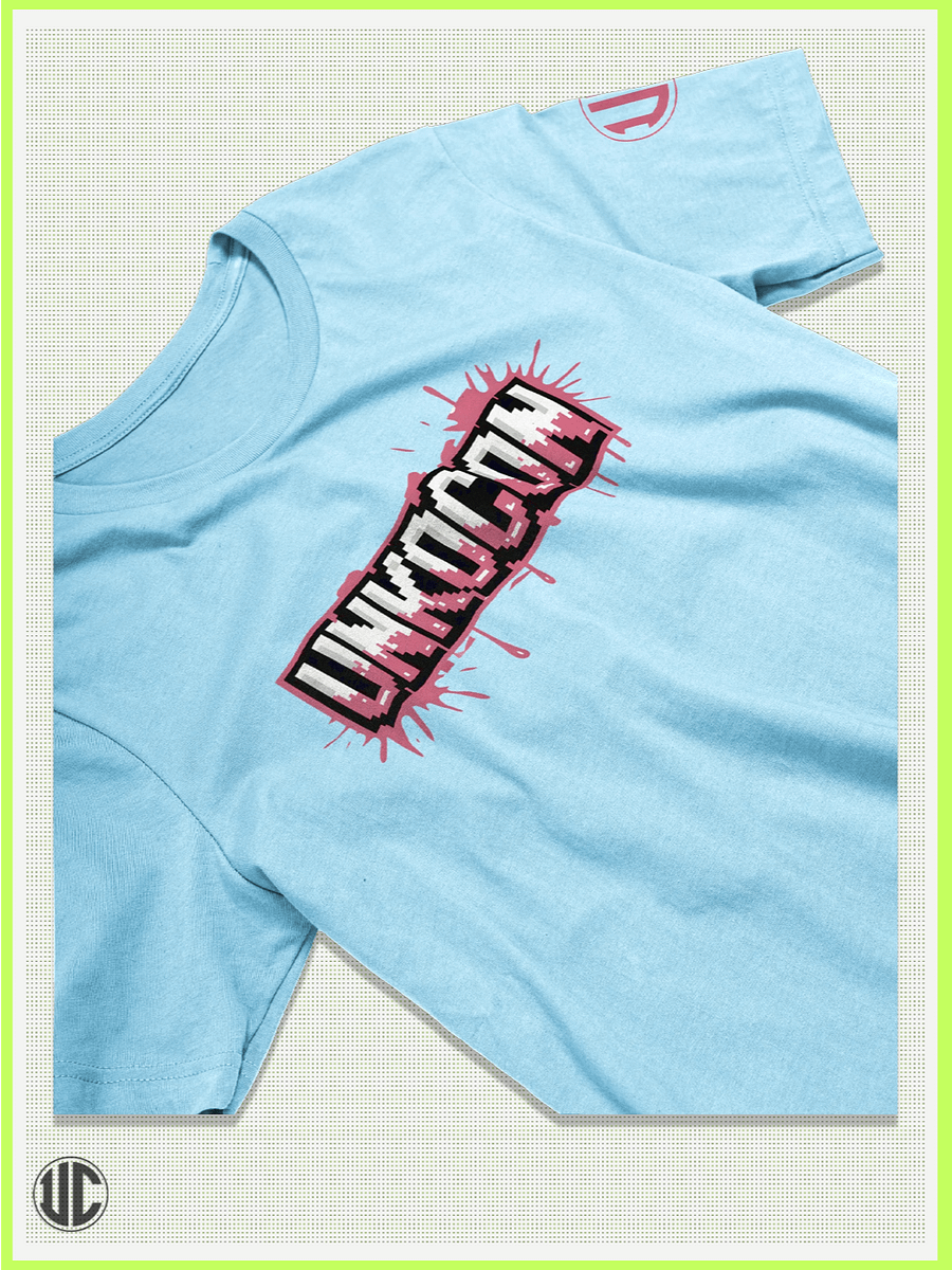 8-Bit Logo – UnkoCon Pixel Spray T-Shirt product image (2)