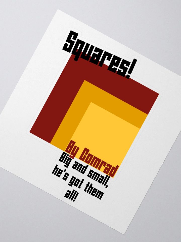 Look Square Stickers! product image (2)