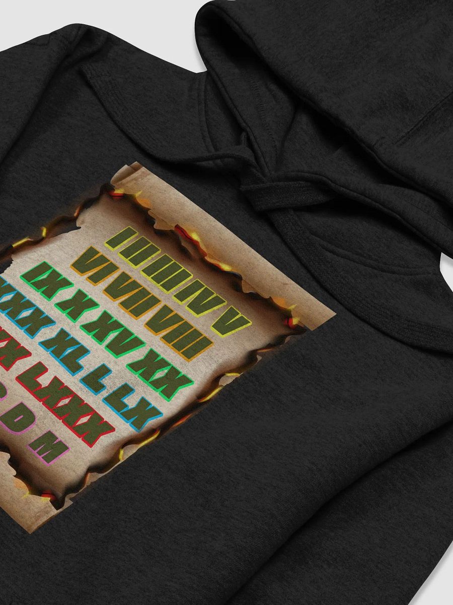 Roman Numeral Artistic Design Hoodie product image (17)