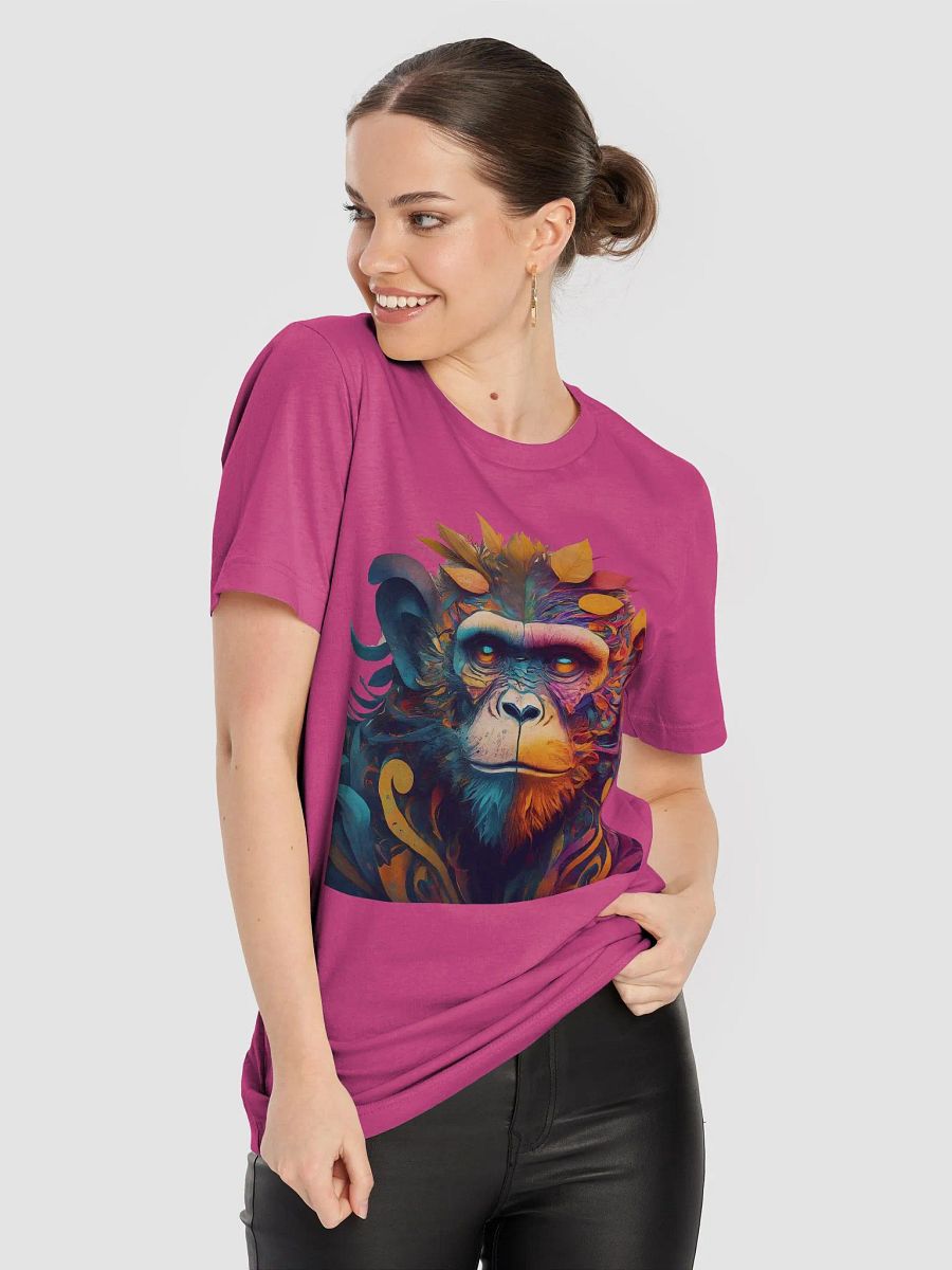 Symmetric Jungle Monkey T-Shirt product image (46)