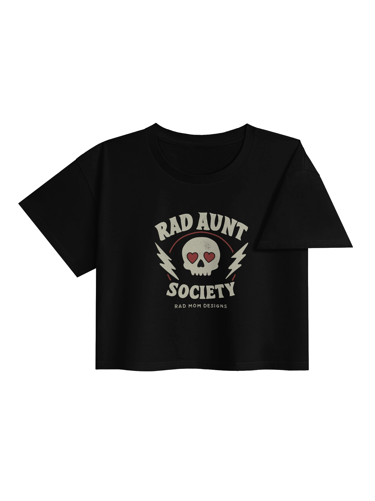 Rad Aunt Society Crop T-Shirt product image (4)