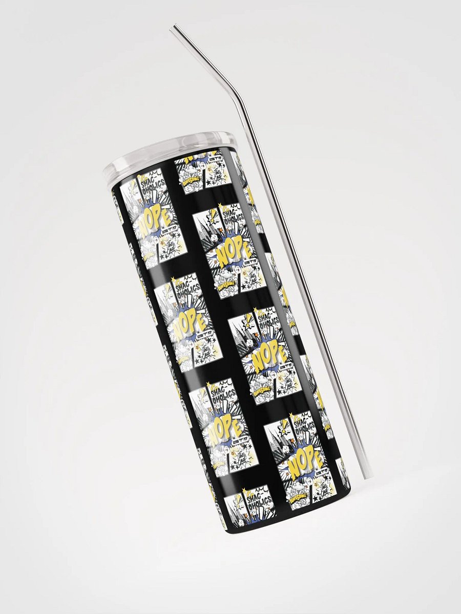 Shac-oholics Comic Blast Tumbler - Yellow 