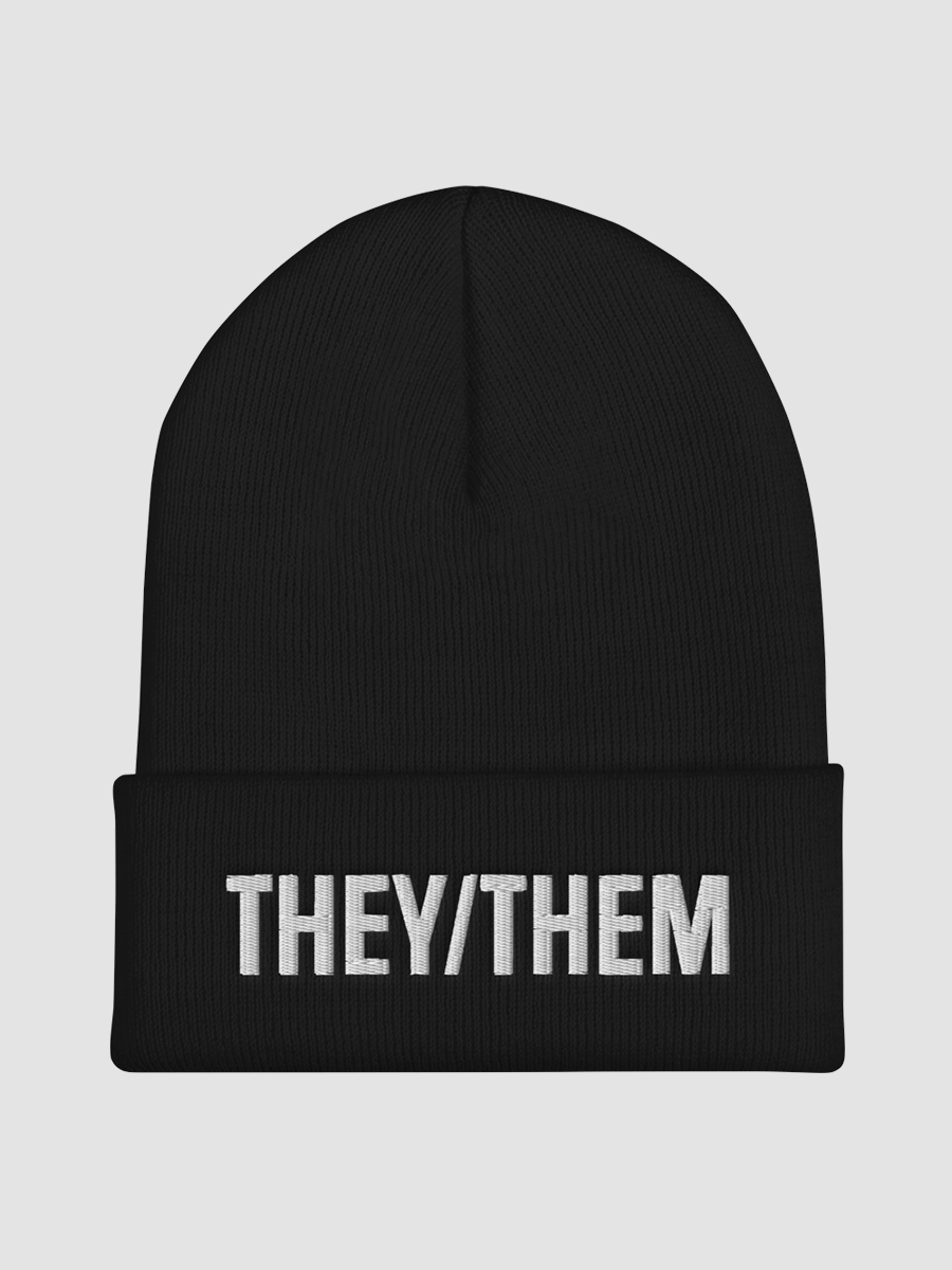 They/Them Beanie product image (1)