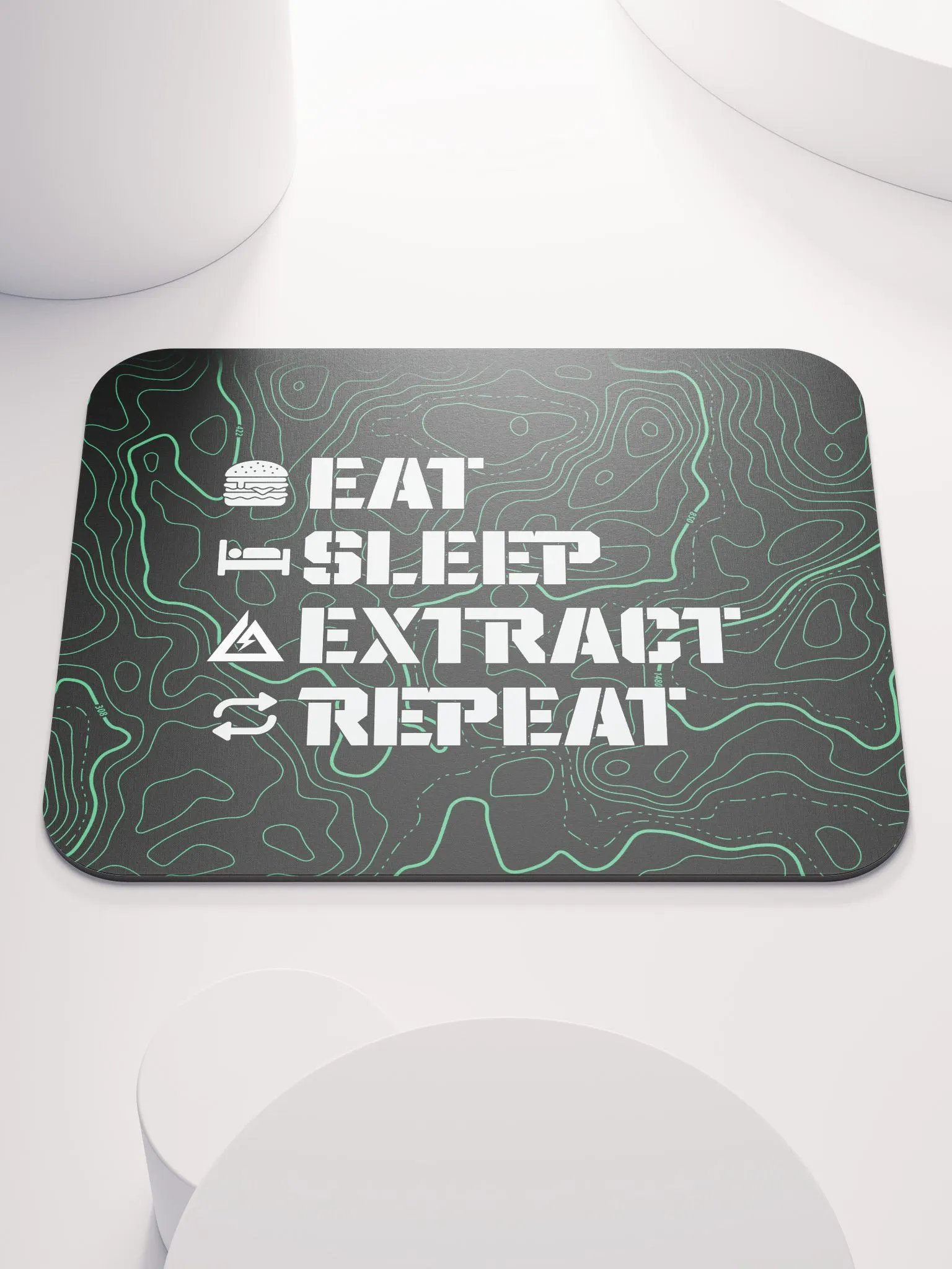 Eat Sleep Extract Repeat Mousepad product image (1)