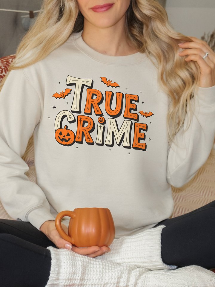 Halloween Sweatshirt for True Crime Lovers product image (1)