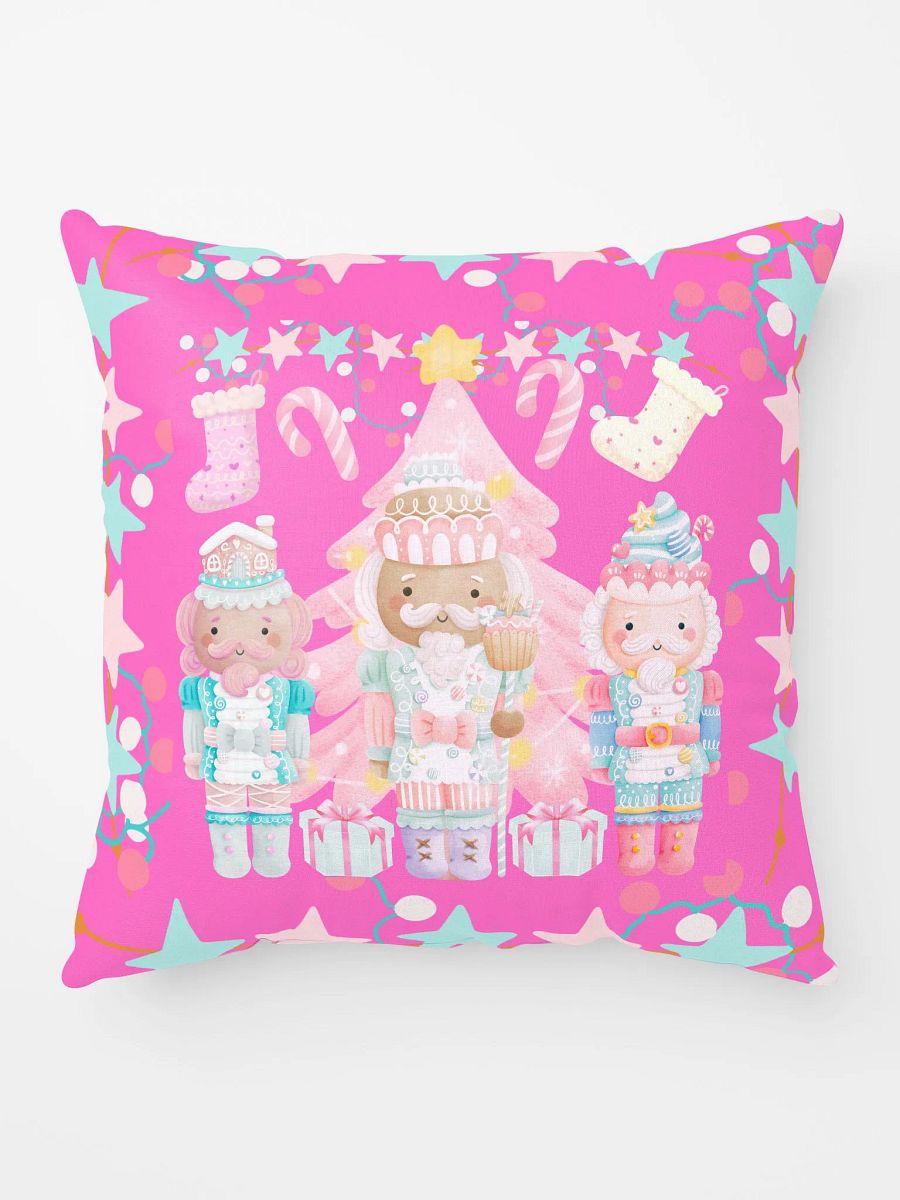 Whimsical Nutcracker Holiday Pillow product image (7)