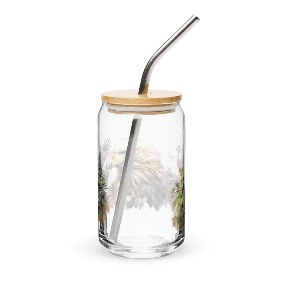 Eagles Flight Glass Can Sipper product image (2)