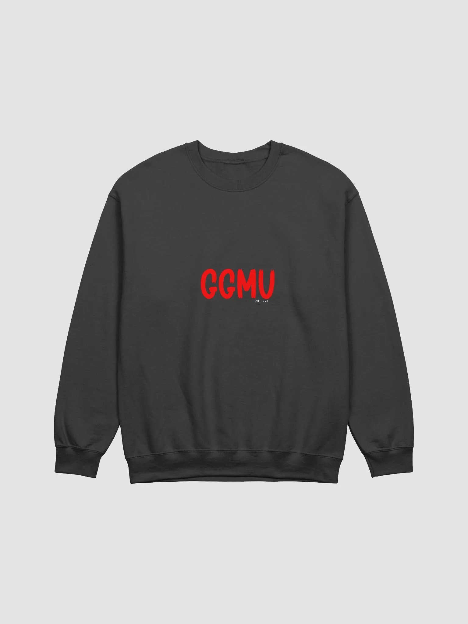 GGMU Red Text Classic Crewneck product image (4)