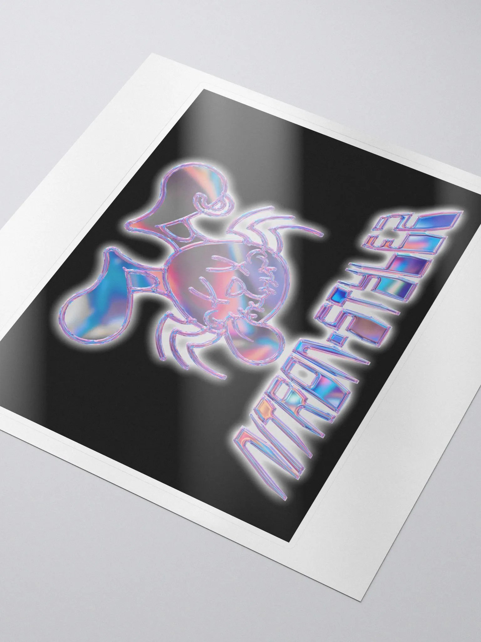 Wave 6 - Metallic Logo Kiss Cut Sticker product image (4)