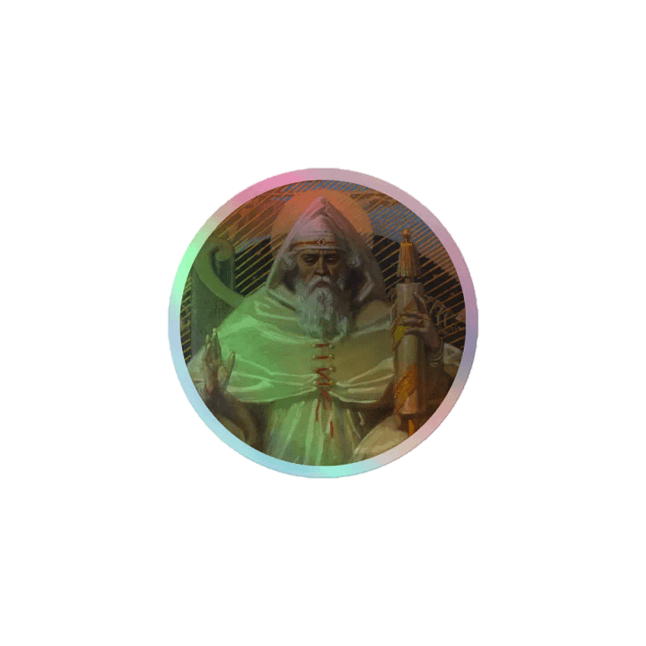 CallMeEzekiel Holographic Sticker product image (1)