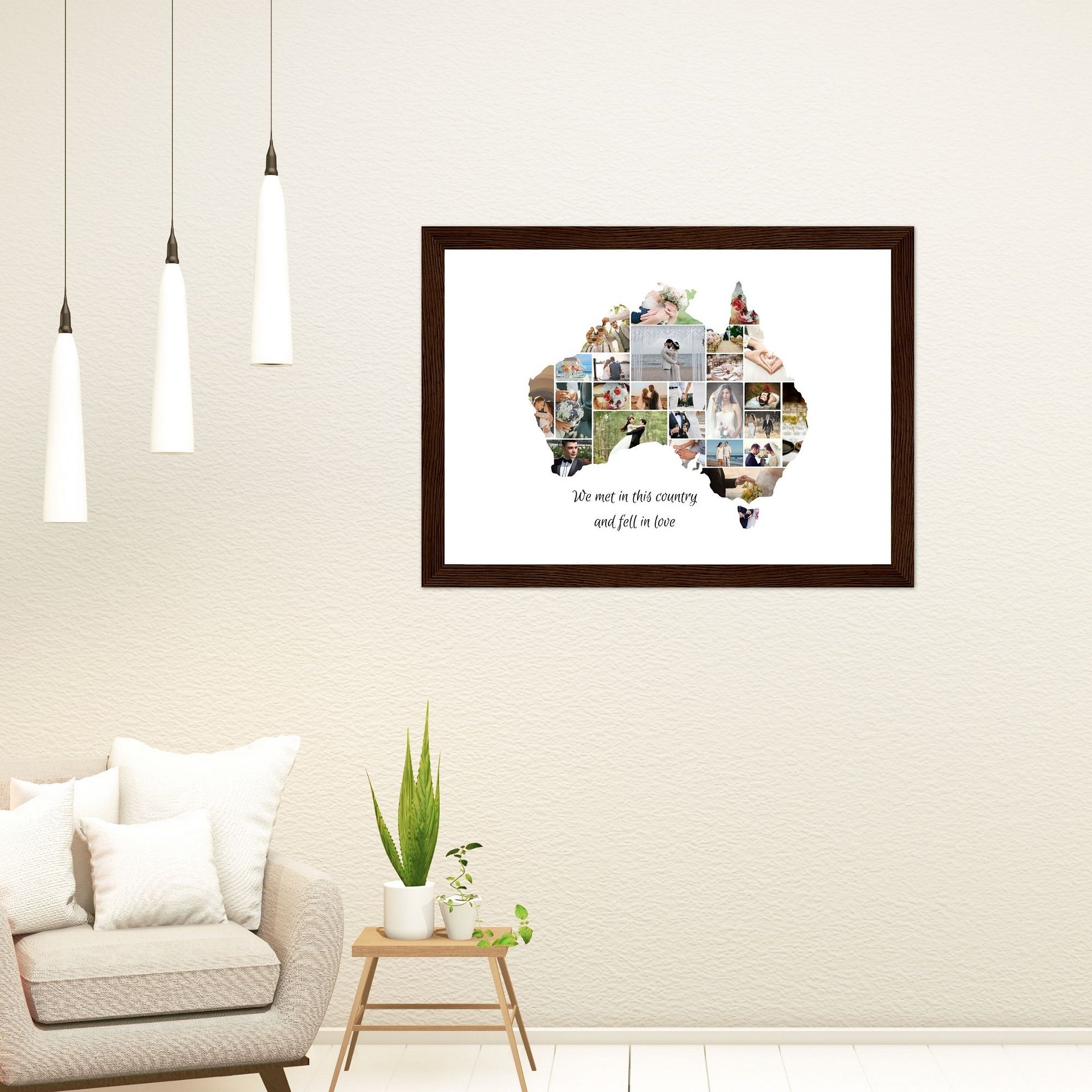 Map of Australia Photo Collage Canva Template product image (7)