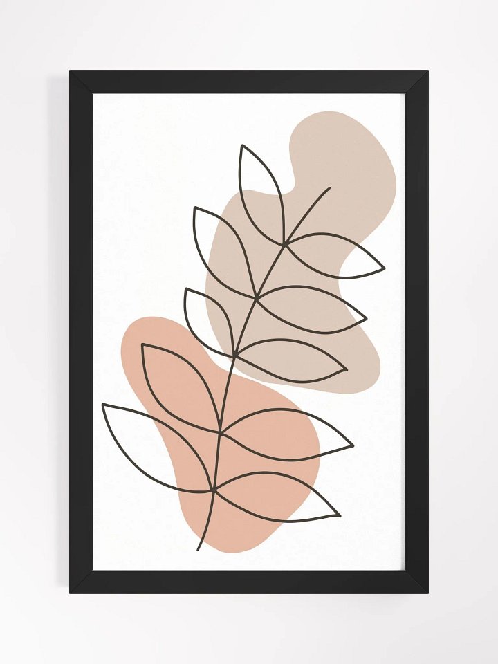 Minimalist Branch Framed Poster product image (3)