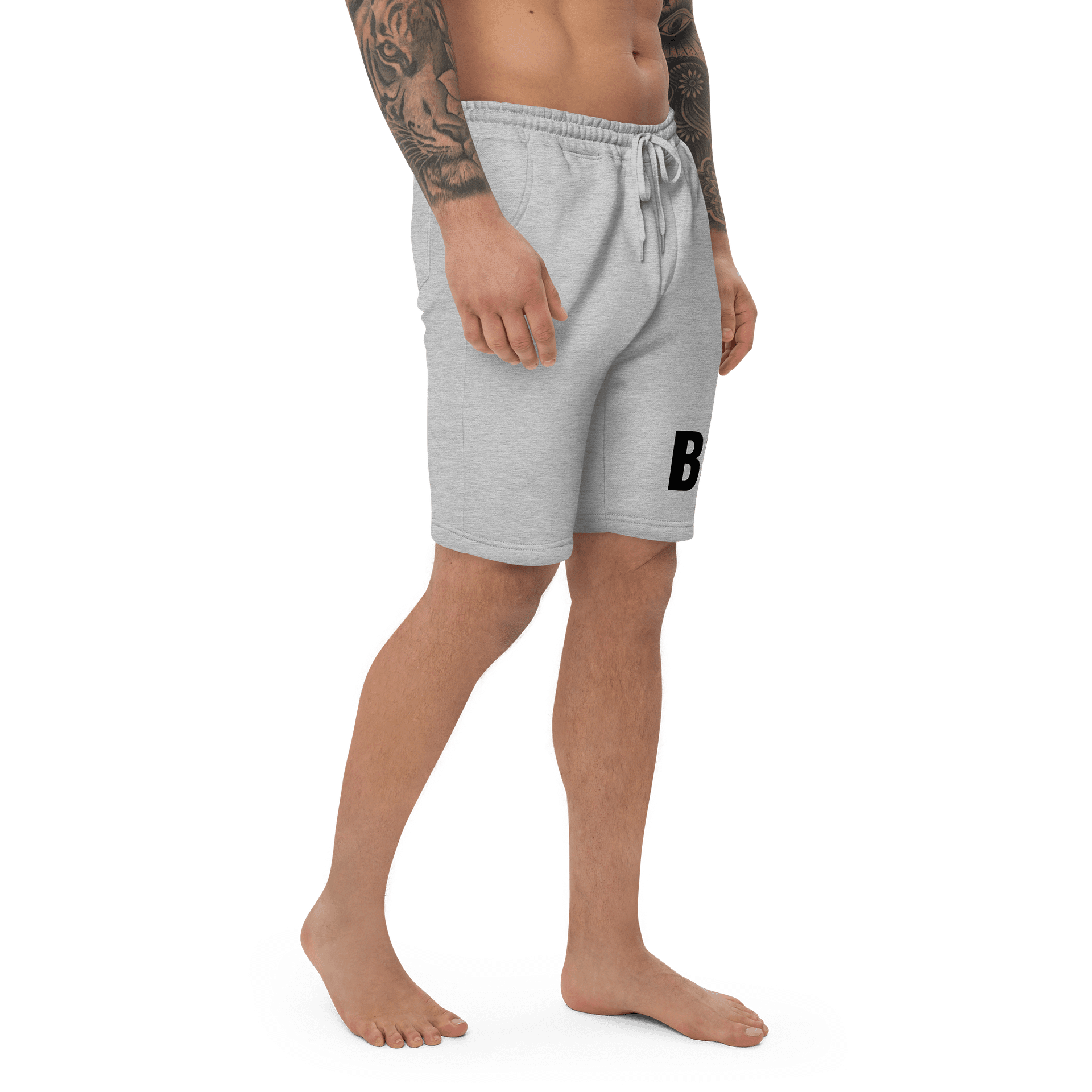 B8R Gym Shorts (Black Logo) product image (4)