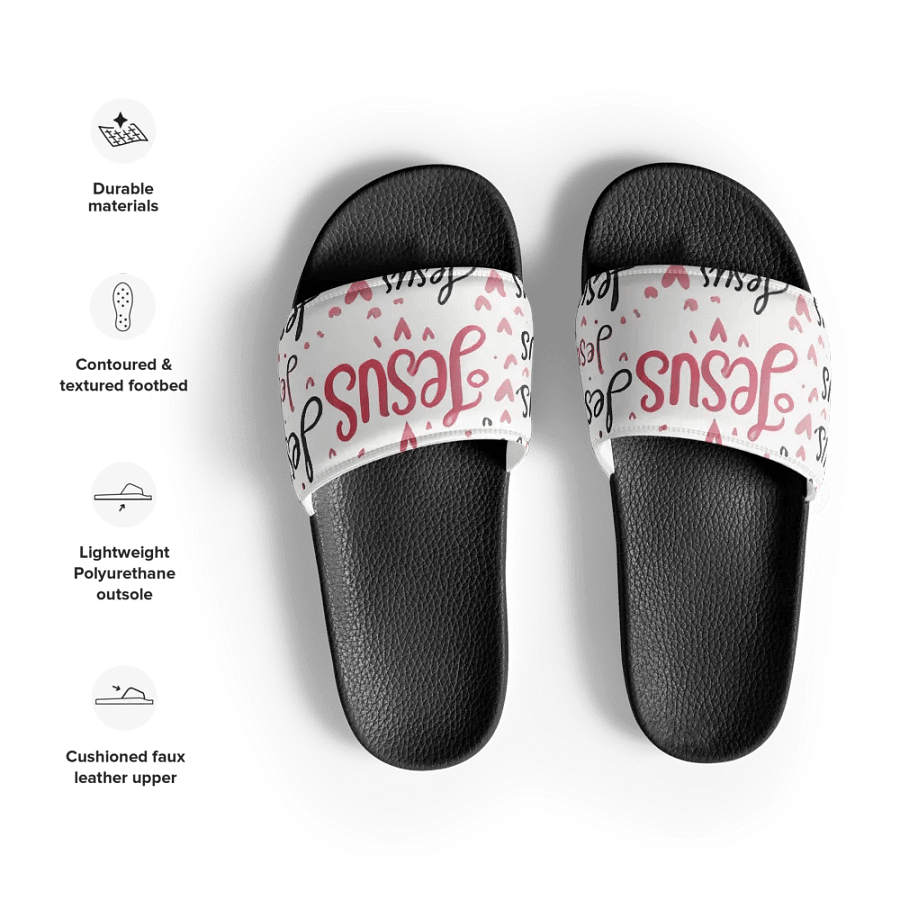 Jesus Divine Love Women's Slides product image (12)