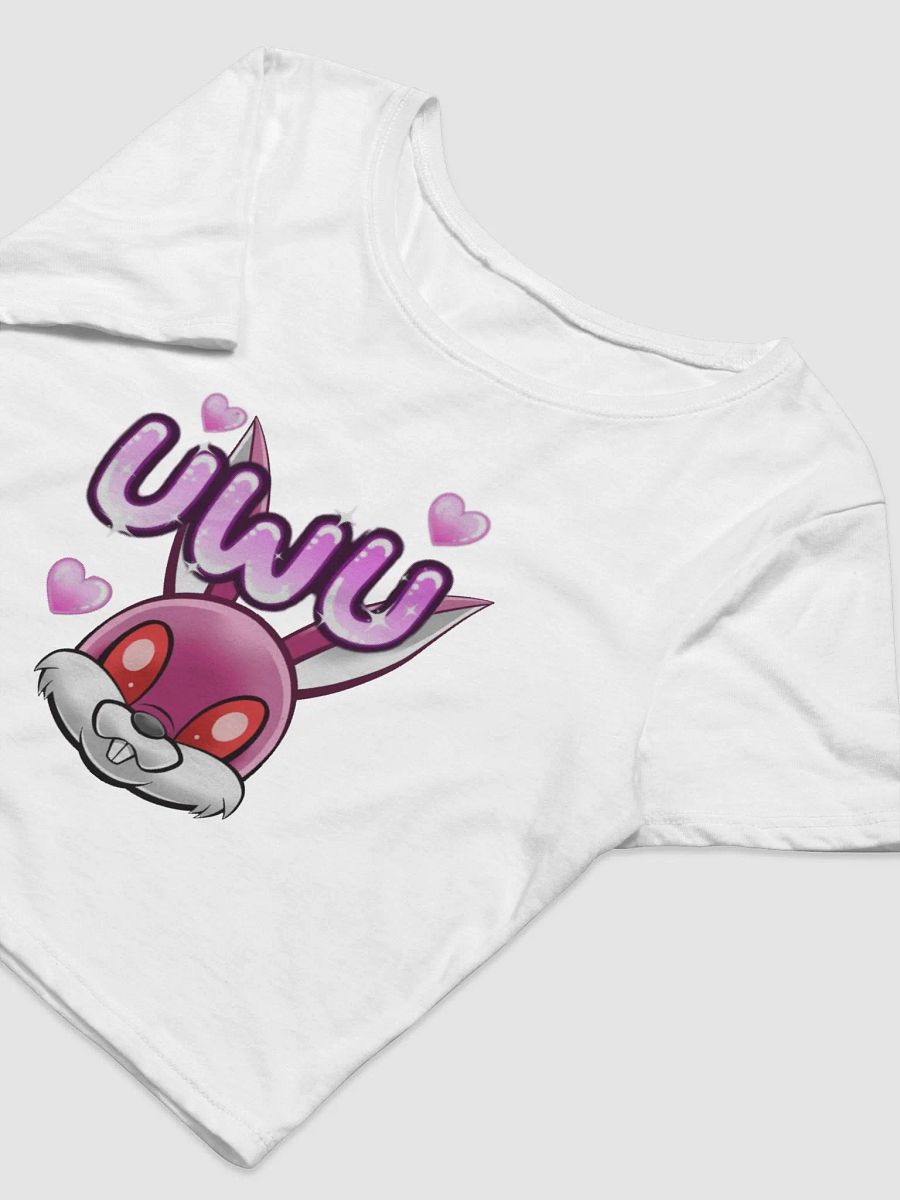 Miss Wabbit Crop UwU Tee product image (13)