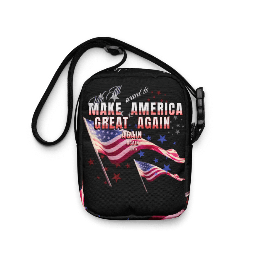 American Dream All-Over Crossbody Bag Trump moms dads friends product image (6)