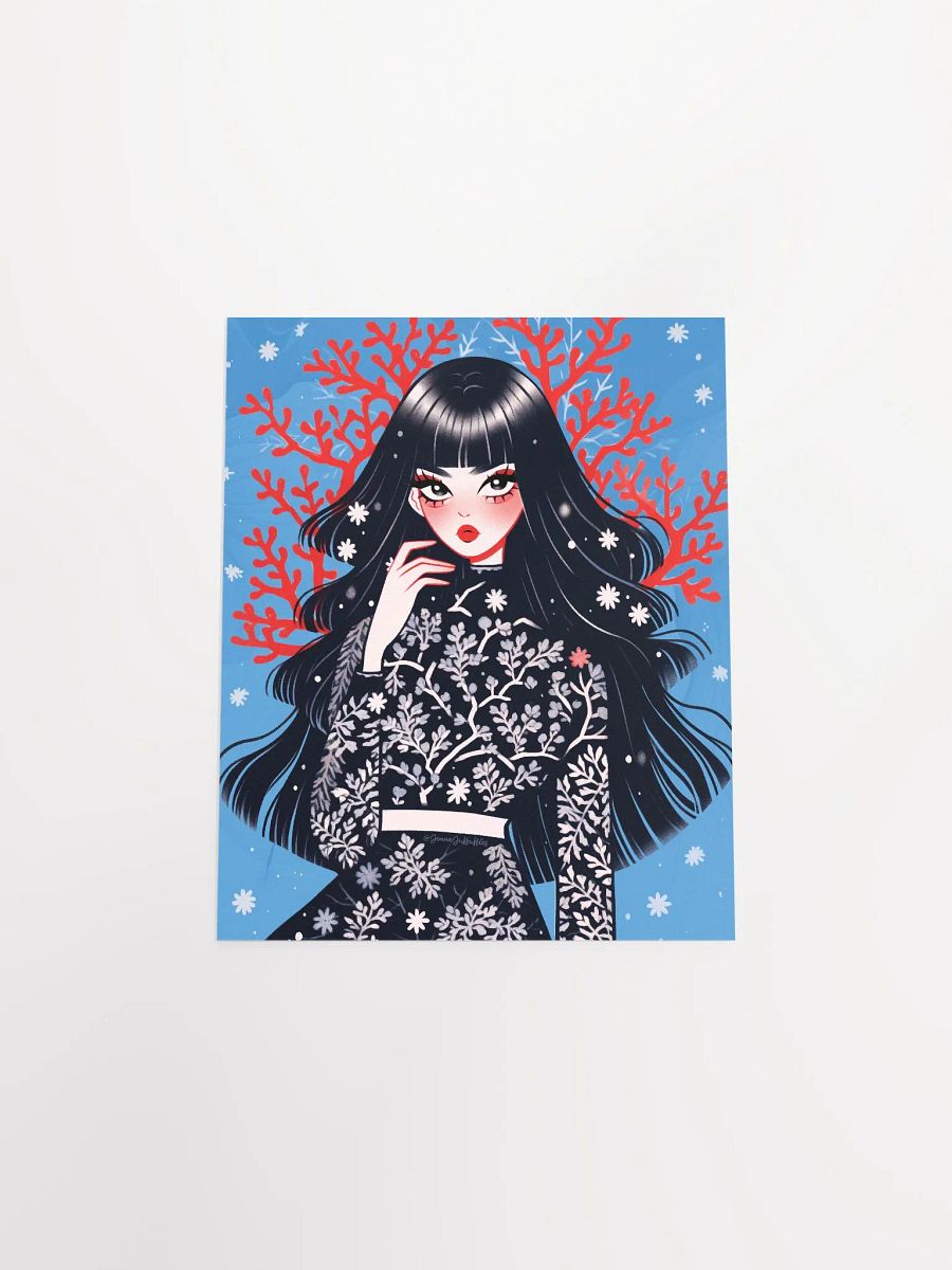 Snowy Fashion | Matte Paper Print product image (5)