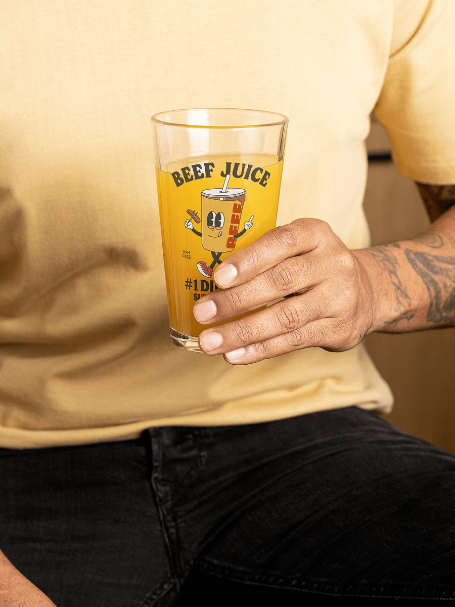 Beef Juice Pint Glass product image (4)