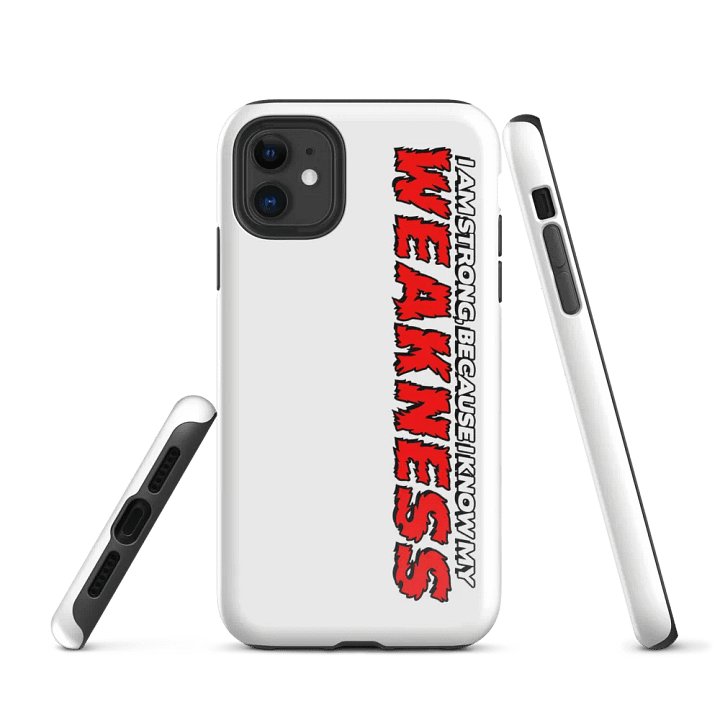 "Weakness" Apple® Tough Case product image (1)