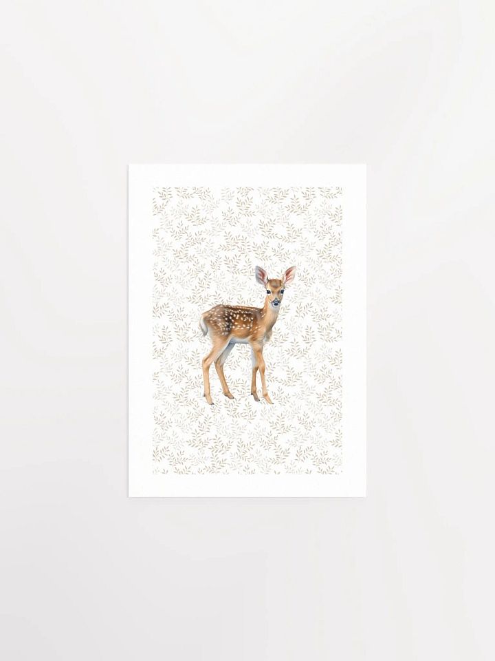 Woodland Baby Deer Print product image (2)