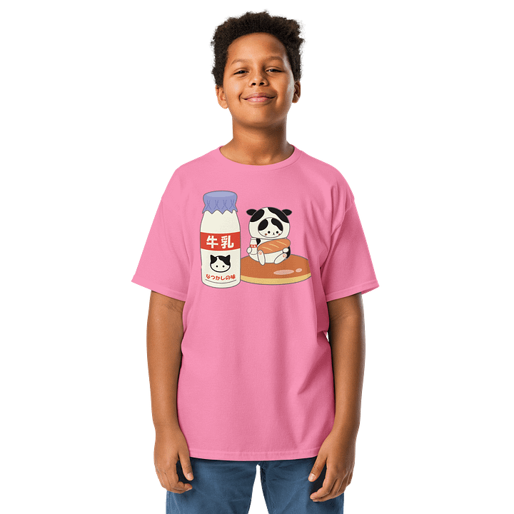 Milk Cat - Unisex Youth Heavyweight T-shirt product image (5)