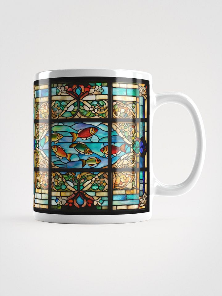 #001 - Goldfish Harmony Stained Glass Mug product image (1)