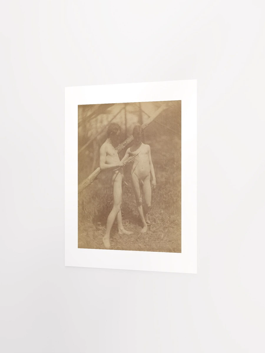 Two Male Nudes By Thomas Eakins (c. 1880) - Print product image (2)