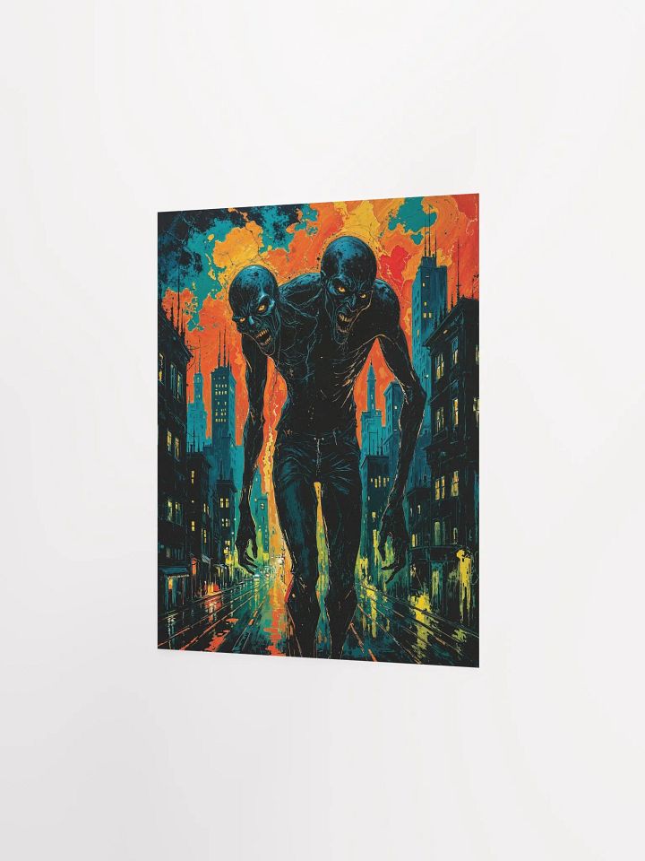 Monstrous Cityscape Poster product image (9)