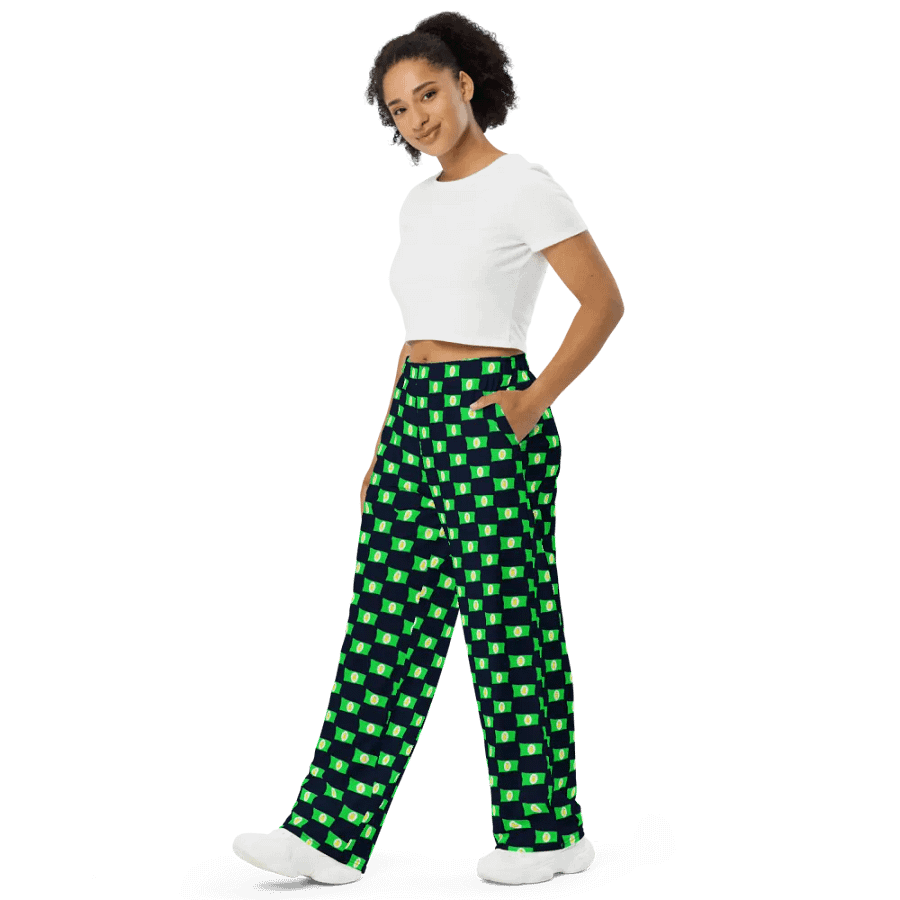 Dolla Duck Unisex Wide-Leg Pants product image (10)