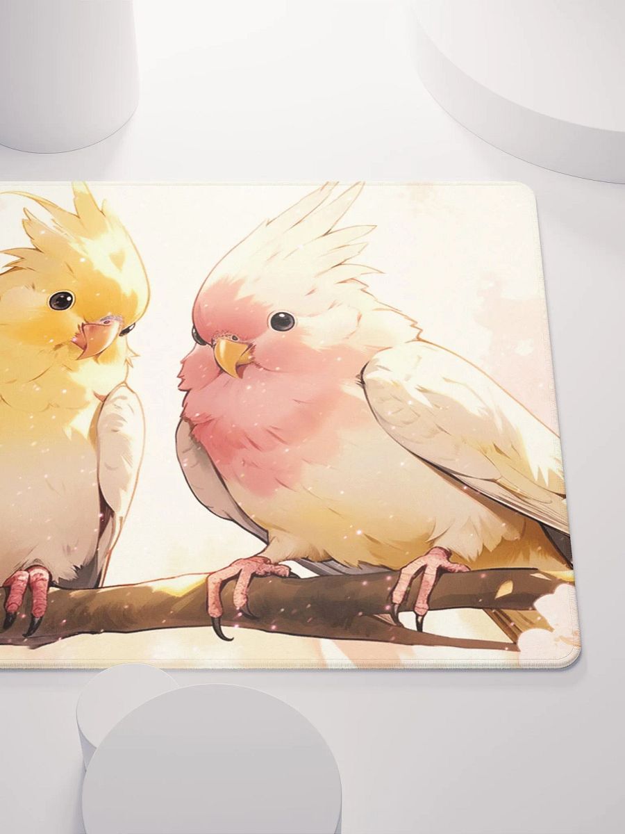 Tapis de souris Cherry Blossom Cockatiel product image (5)