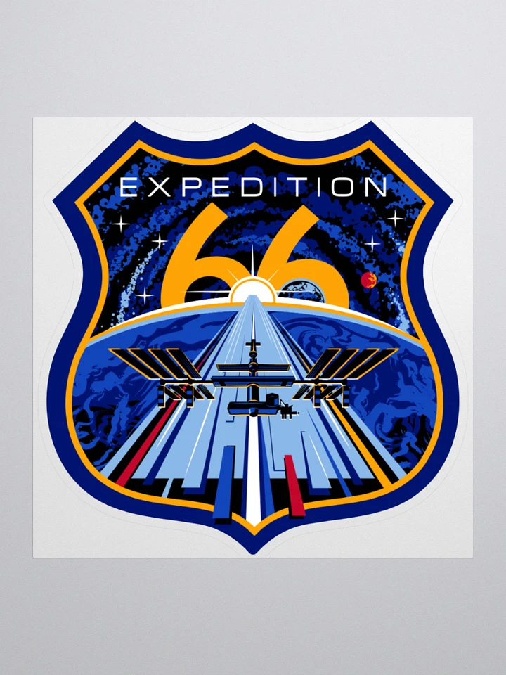 ISS 66 MISSION STICKERS product image (1)
